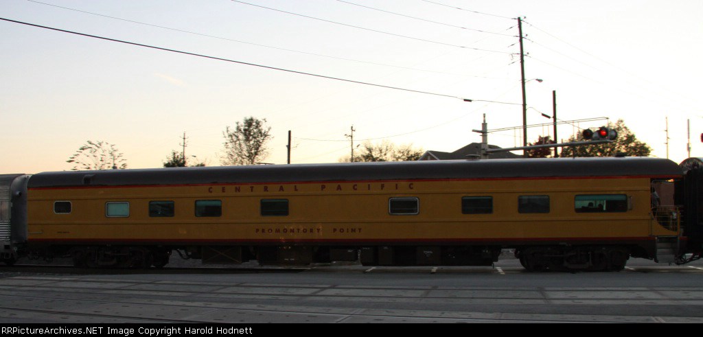 Private passenger car on AAPRCO special train 956